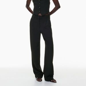 The Effortless Pant Aritzia Wilfred Size 2 Black Regular Length